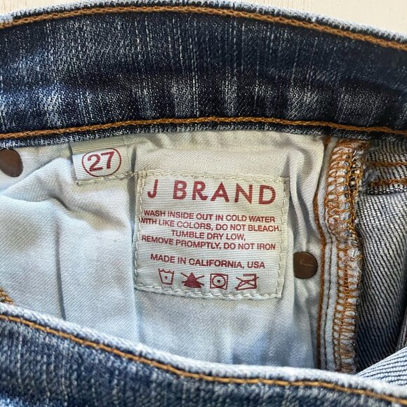 J Brand 918 Bootcut Jeans Dark Wash 27 - Picture 3 of 13